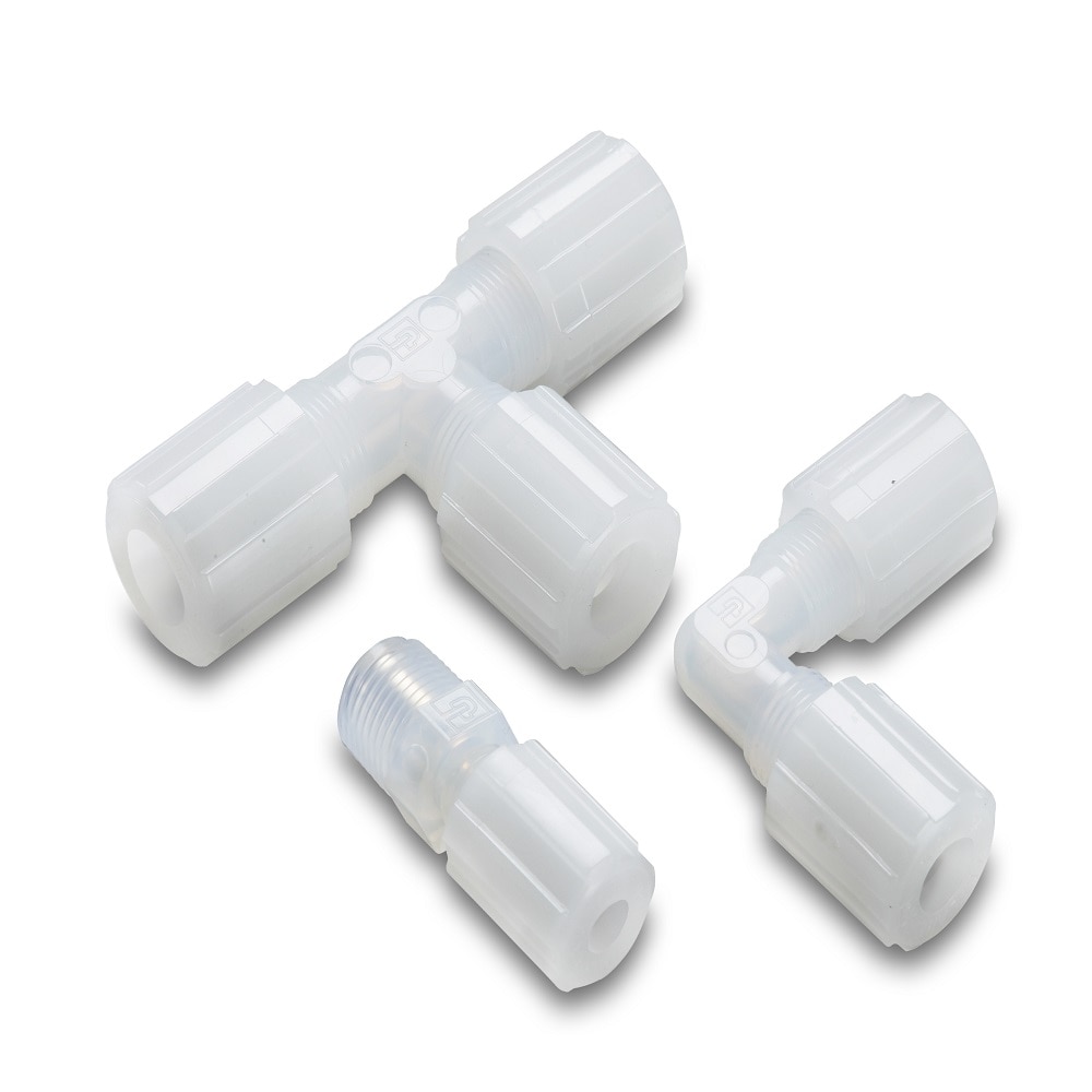 UHP PFA Tube Fittings (sizes up to 1 inch) – Parflare Series