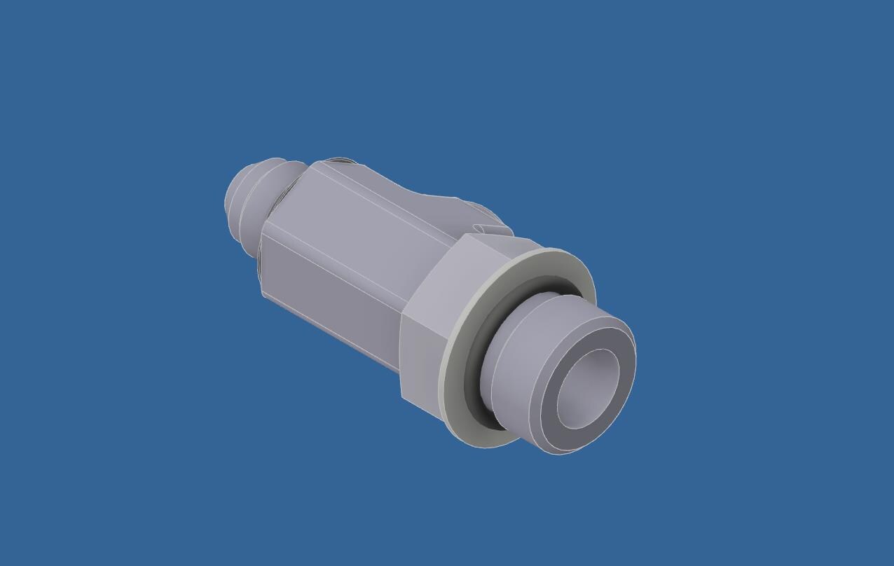 8-12-8 R5OX-S - Triple-Lok® 37° Flare JIC Tube Fittings and