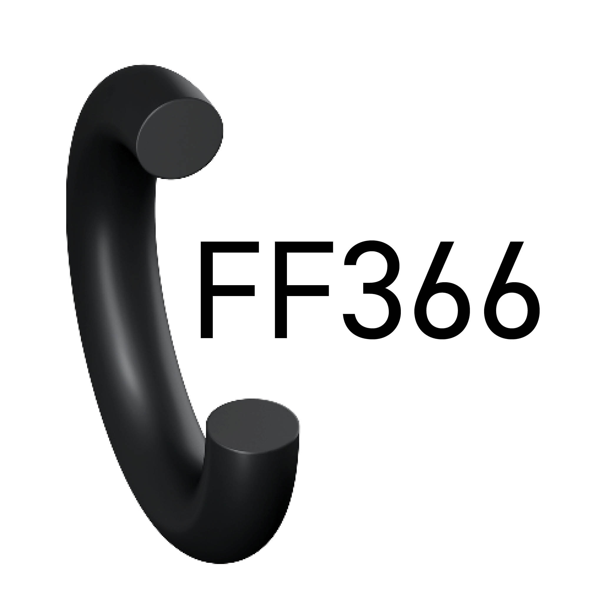 FF366 2-109 - Perfluoroelastomer 75 Durometer O-Ring 