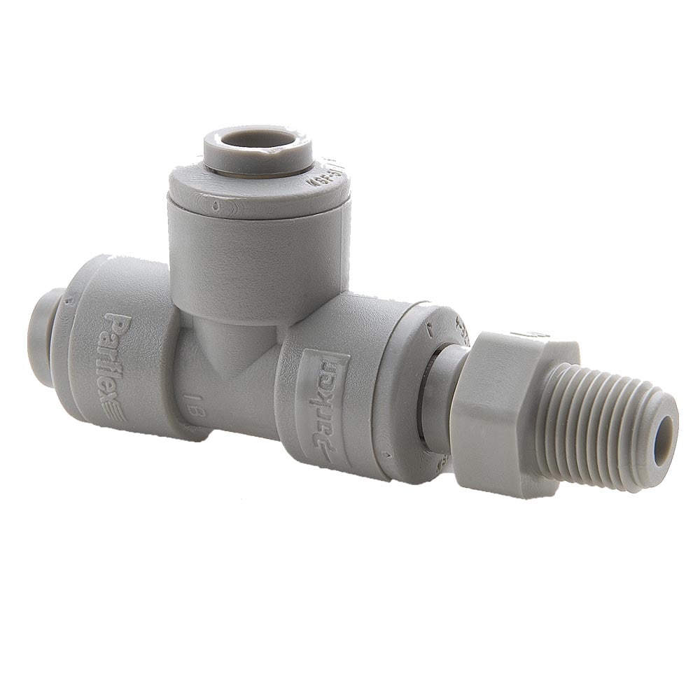 A6MRS6MG PushtoConnect all plastic FDA compliant fitting, Parker