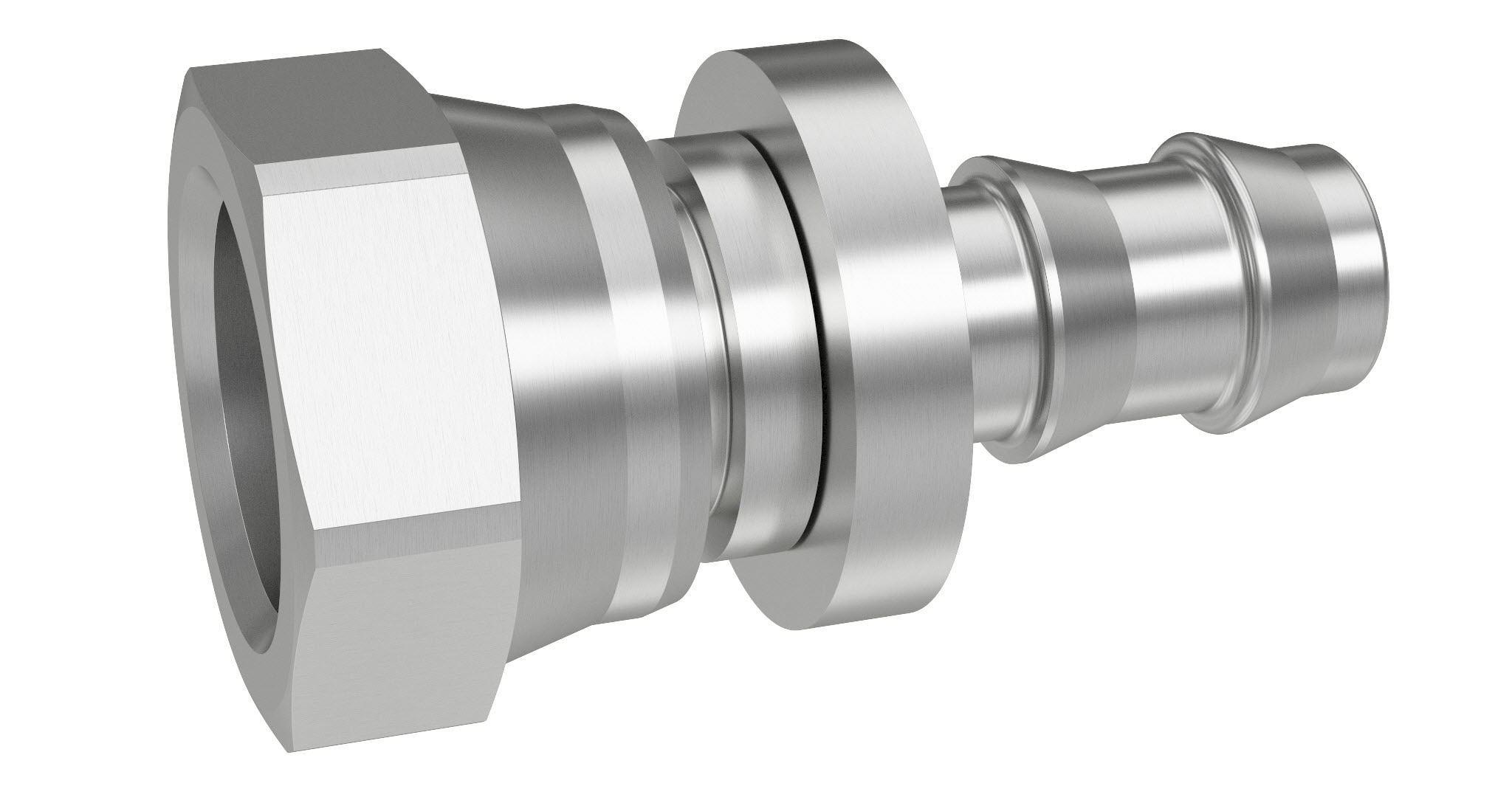 37G8266 Push On Field Attachable Hydraulic Hose Fitting 82 Series