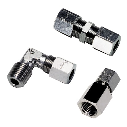 Racores de compresión de acero inoxidable