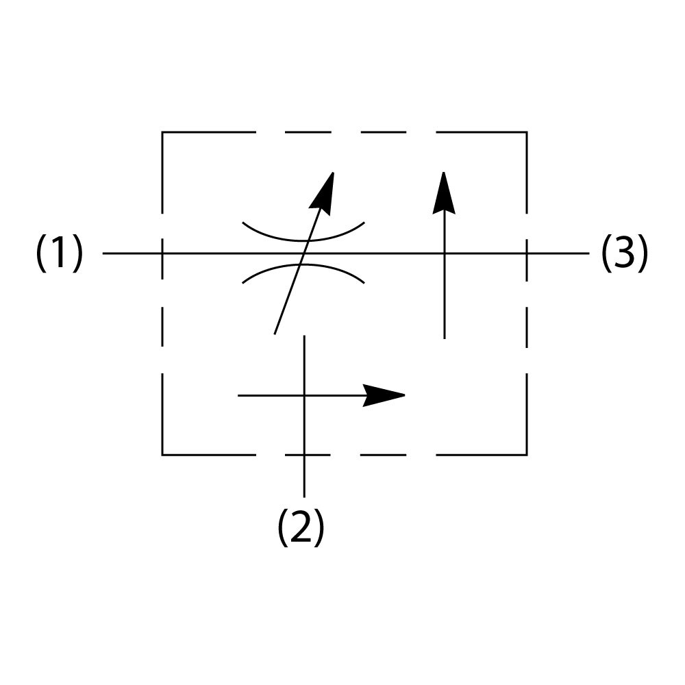 J1A125ZN Pressure Compensated Priority Flow Control Valves ParkerCA