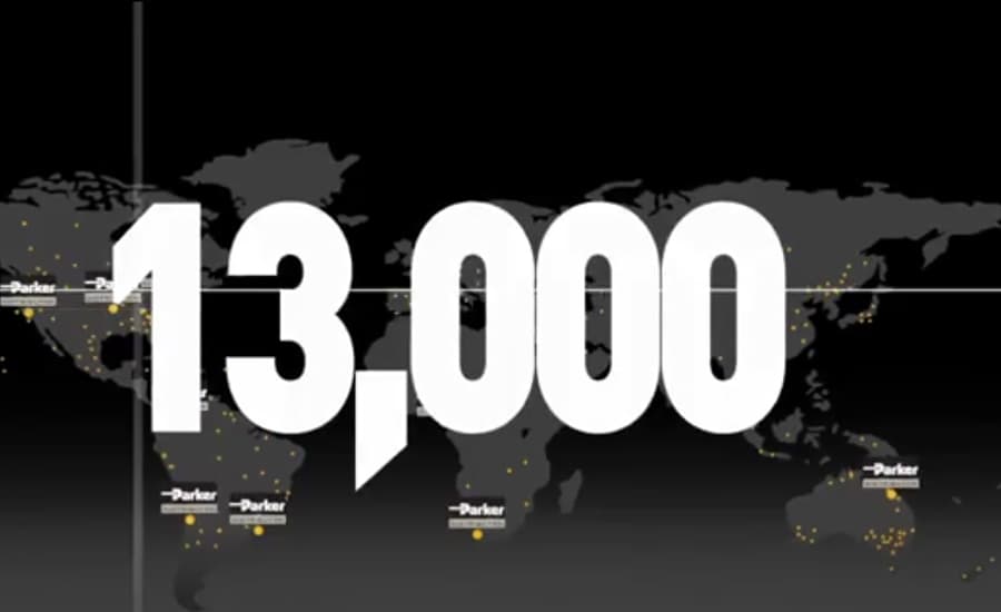 Parker's Industrial Distribution Network