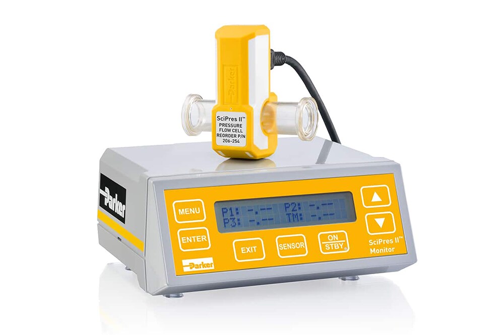 Sensor monitor for pressure, temperature